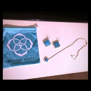 Kendra Scott turquoise set